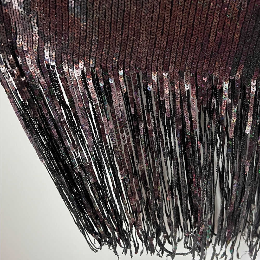 Dress the Population Sequin Fringe Midi Dress Cocktail Party, size xxs ♦️ - Picture 4 of 6